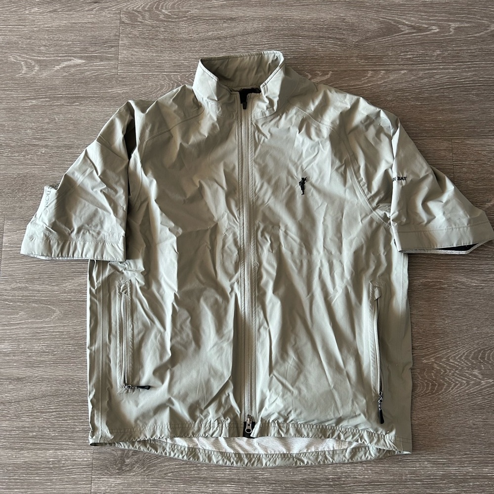 Men’s Fairway Greene windbreaker Spanish bay course NWT